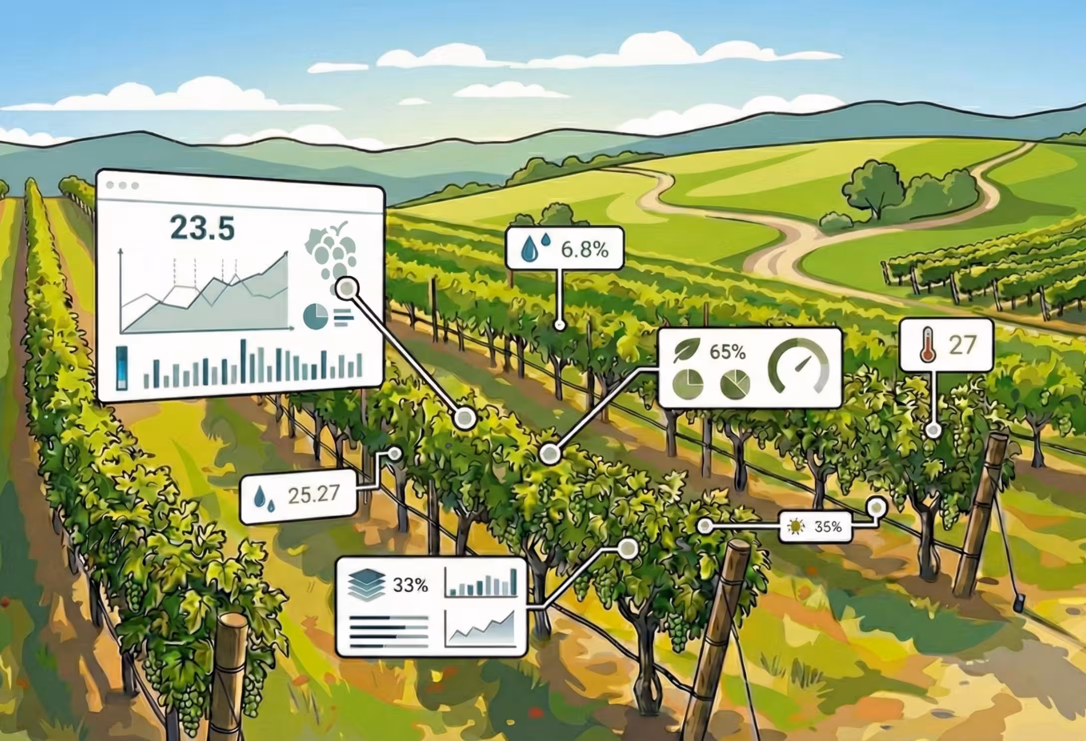 ぶどうの記録イメージ